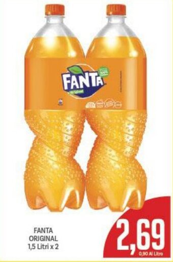Supermercati Piccolo FANTA ORIGINAL 1,5 Litri x 2 offerta
