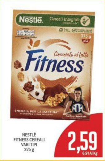 Supermercati Piccolo NESTLÈ FITNESS CEREALI VARI TIPI 375 g offerta