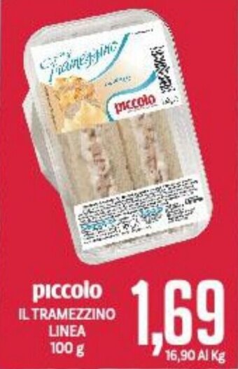 Supermercati Piccolo piccolo IL TRAMEZZINO LINEA 100 g offerta