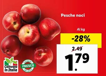 Lidl Pesche noci offerta