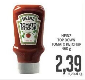 Supermercati Piccolo HEINZ TOP DOWN TOMATO KETCHUP 460 g offerta