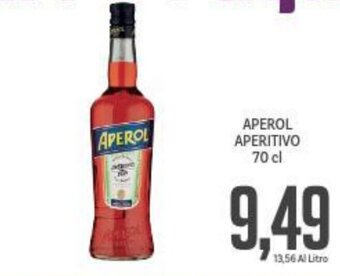 Supermercati Piccolo APEROL APERITIVO 70 cl offerta