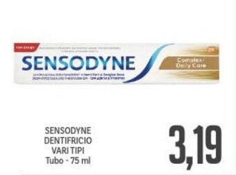 Supermercati Piccolo SENSODYNE DENTIFRICIO VARI TIPI Tubo -75 ml offerta