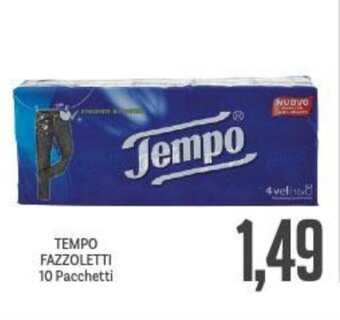 Supermercati Piccolo TEMPO FAZZOLETTI 10 Pacchetti offerta