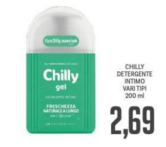 Supermercati Piccolo CHILLY DETERGENTE INTIMO VARI TIPI 200 ml offerta