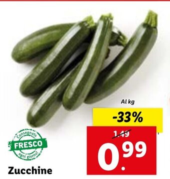 Lidl Zucchine offerta