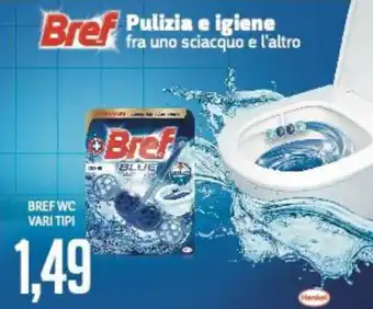 Supermercati Piccolo BREF WC VARI TIPI offerta
