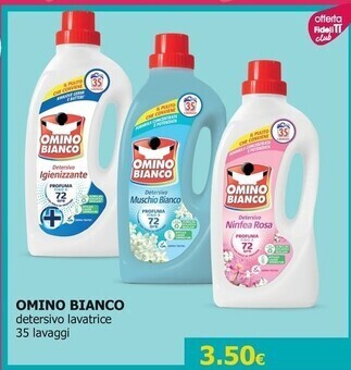 Tigotà Omino bianco detersivo lavatrice offerta