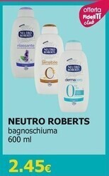 Tigotà Neutro roberts bagnoschiuma offerta