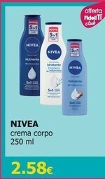 Tigotà Nivea crema corpo offerta