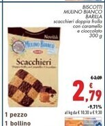 Conad City Barilla biscotti mulino bianco offerta