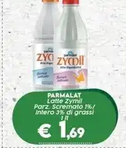 Crai Parmalat latte zymil offerta