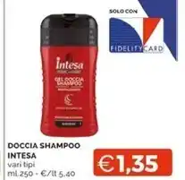 Mercatò Intesa doccia shampoo offerta