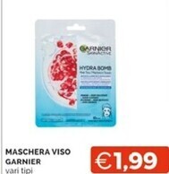 Mercatò Garnier maschera viso offerta