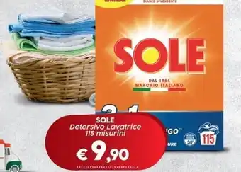 Crai Sole detersivo lavatrice offerta