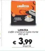 Crai Lavazza caffe crema e gusto forte offerta