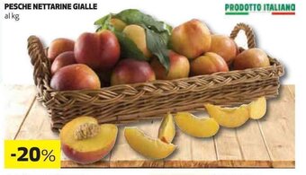 Coop PESCHE NETTARINE GIALLE offerta