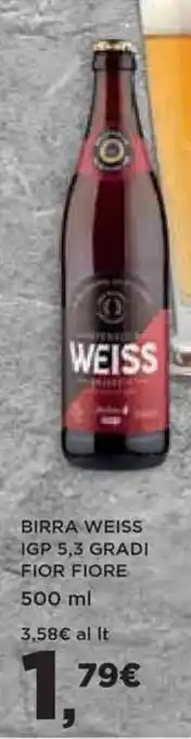 Coop BIRRA WEISS IGP 5,3 GRADI FIOR FIORE 500 ml offerta