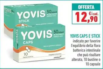 YOVIS CAPS E STICK 10 bustine o 10 capsule