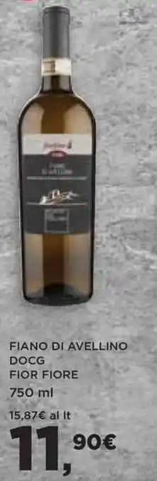 Coop FIANO DI AVELLINO DOCG FIOR FIORE 750 ml offerta