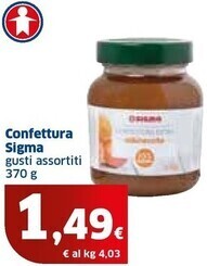 Ok Sigma Sigma confettura offerta