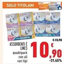 Conad Lines assorbenti è offerta