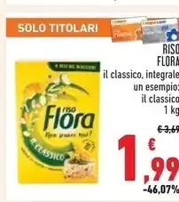 Conad Riso flora il classico offerta