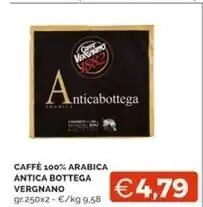Mercatò Caffè vergnano vaffe 100% arabica antica bottega offerta