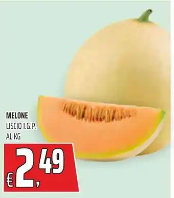 Coop MELONE LISCIO I.G.P. AL KG offerta