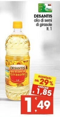 Desantis olio di semi di girasole
