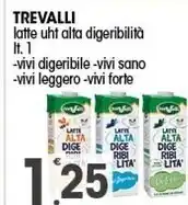 Trevalli latte uht alta digeribilità