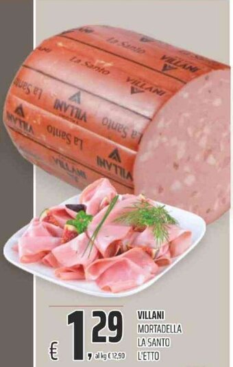 Coop VILLANI MORTADELLA LA SANTO L'ETTO offerta