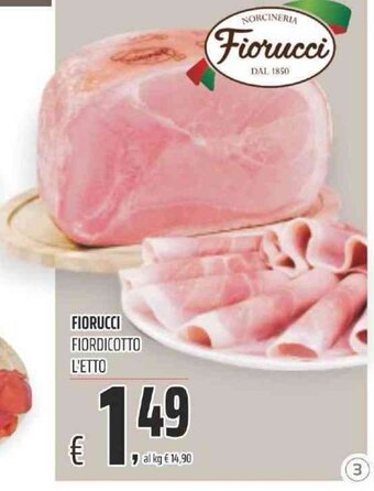Coop FIORUCCI FIORDICOTTO L'ETTO offerta