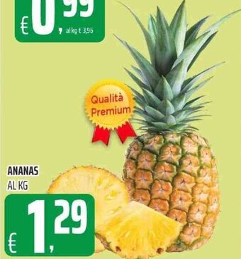 Coop ANANAS AL KG offerta