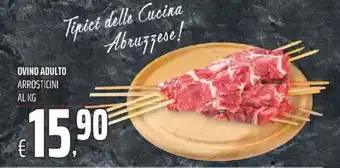 Coop OVINO ADULTO ARROSTICINI AL KG offerta