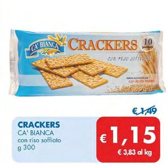 MD Discount Ca' bianca crackers offerta