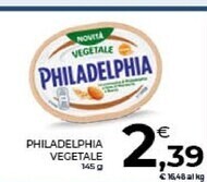 Conad Philadelphia vegetale offerta