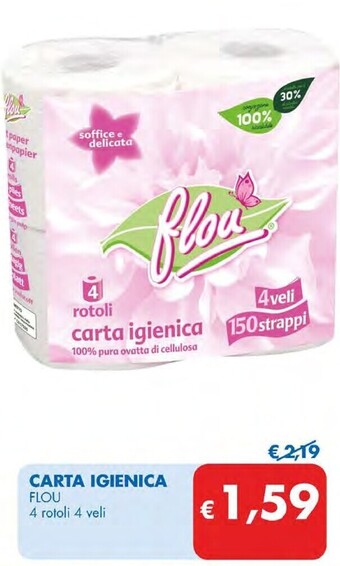 MD Discount Flou carta igienica offerta