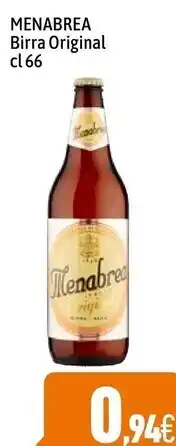 C+C Cash and Carry Menabrea birra original 66cl offerta