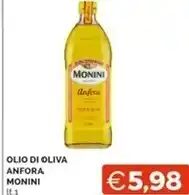 Mercatò Monini olio di oliva anfora offerta