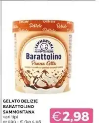 Sammontana gelato delizie barattolino