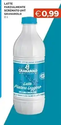 Mercatò Granarolo latte parzialmente scremato uht offerta