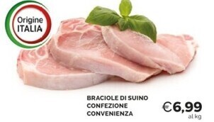 Mercatò Braciole di suino offerta