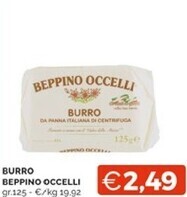 Beppino occelli burro