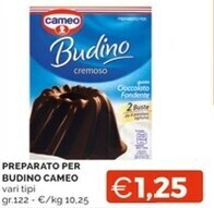 Mercatò Cameo preparato per budino offerta