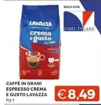 Mercatò Lavazza caffe in grani espresso crema e gusto offerta