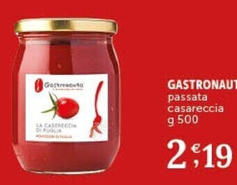 Gourmet Déco Gastronauta passata casareccia offerta