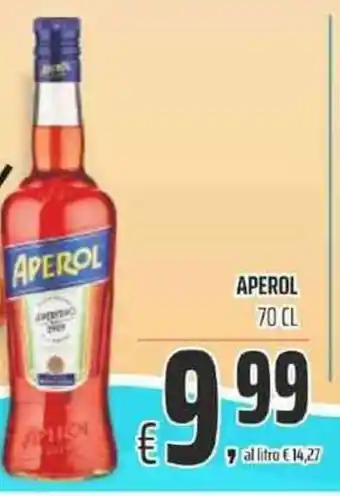 Coop APEROL 70 CL offerta