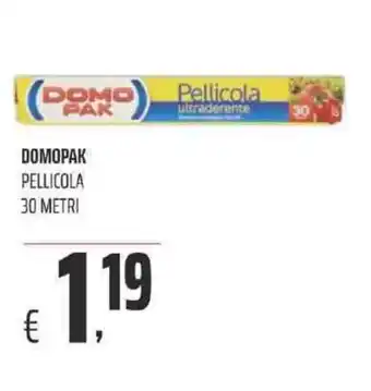 Coop DOMOPAK PELLICOLA 30 METRI offerta