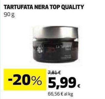 Coop TARTUFATA NERA TOP QUALITY 90 g offerta